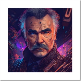 Burt Reynolds Digital art Illustration - FanArt Posters and Art